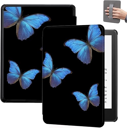 SCSVPN Funda para Kindle Paperwhite de 11 generación 2021 de 6.8 pulgadas y Kindle Paperwhite Signature Edition, ligera funda inteligente de piel