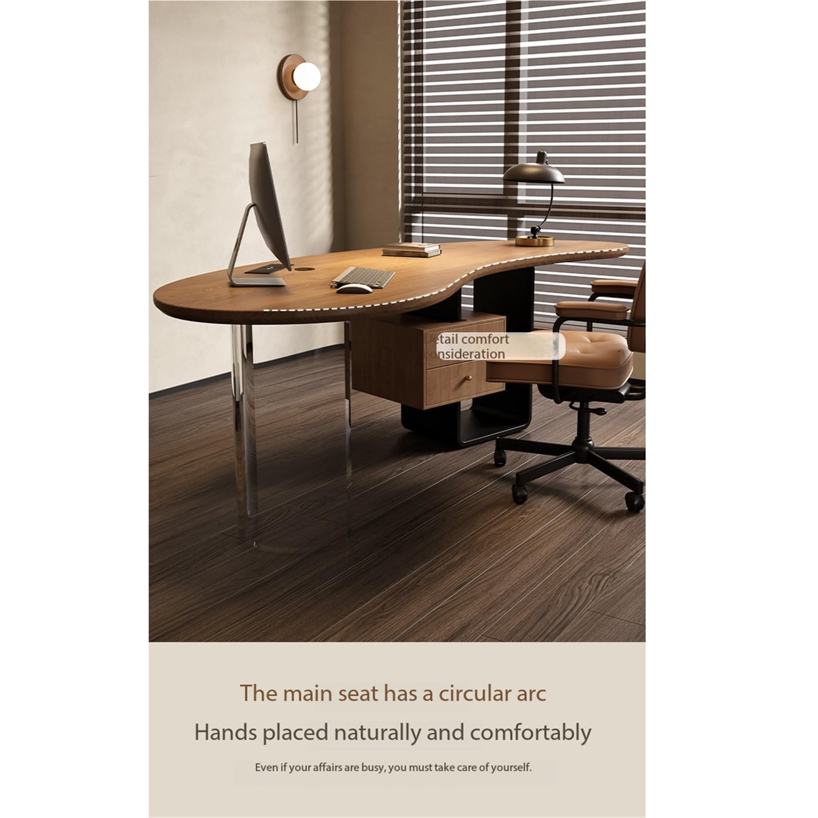 Versatile Tavolo da scrittura for computer ufficio Boss Desk Scrittoio