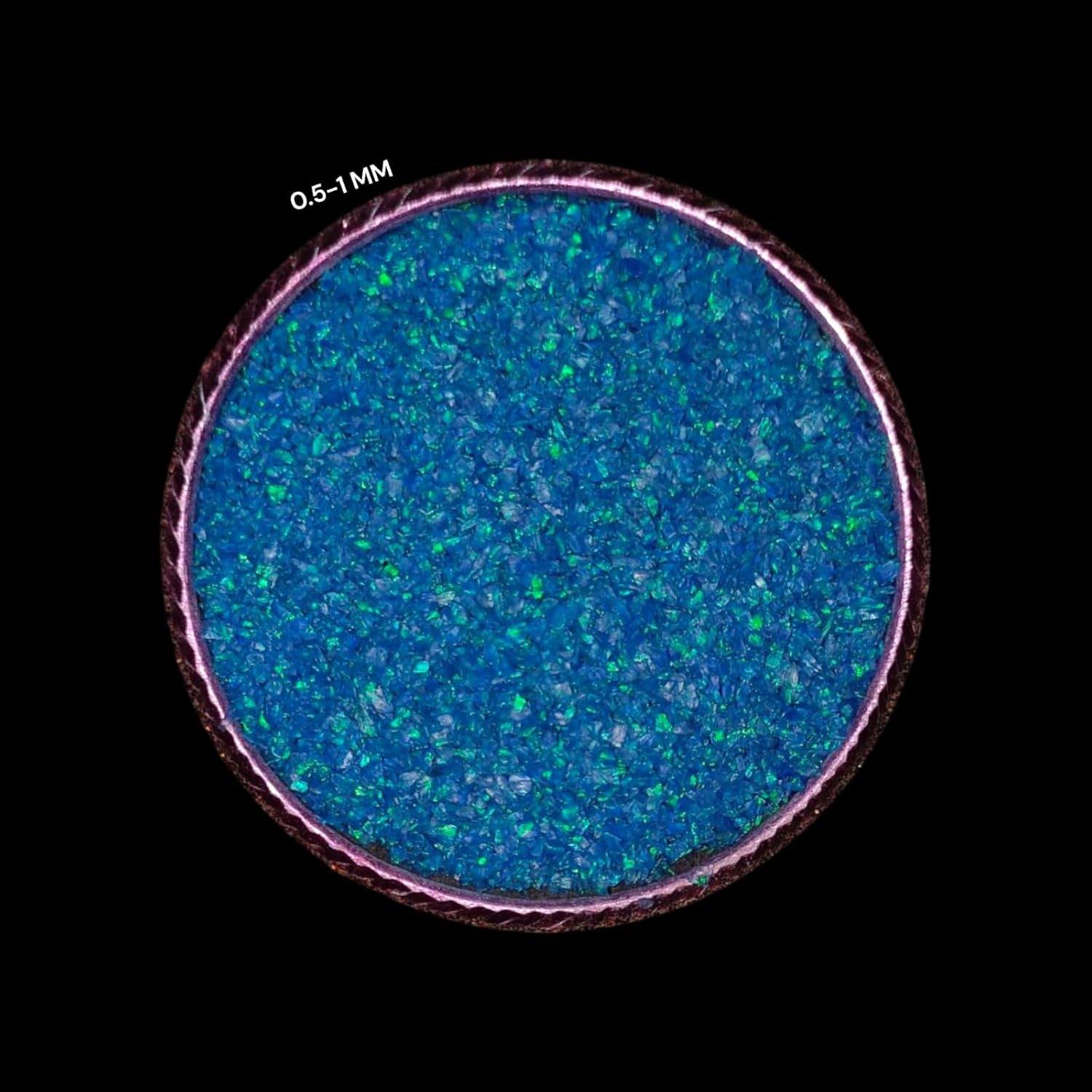 Crushed Blue Opal Coarse Gemstone Powder for Rings, Woodwork Inlay, Jewelry & More