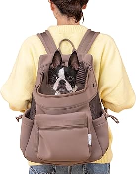citydog シティドック　Lサイズ　モカ　リュック Amazon.co.jp: [citydog] ネオプレーンバックパックキャリー 【軽量