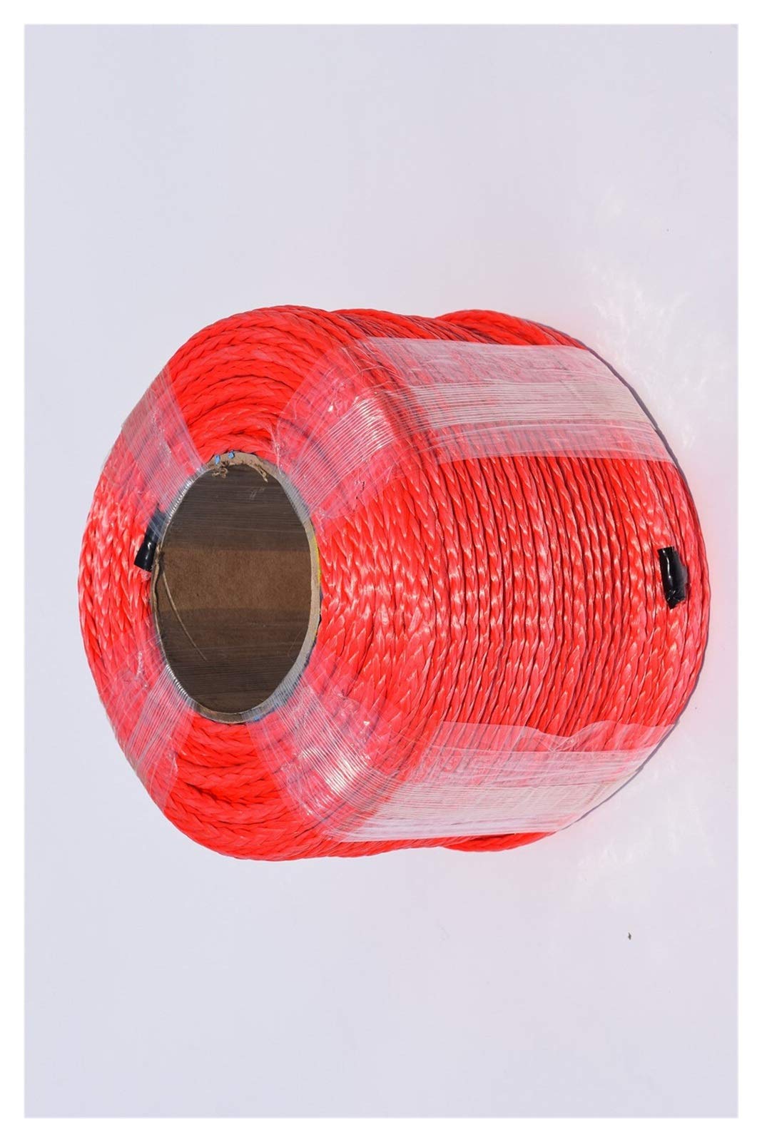 Winch Rope, Red 6mm*100m 12 Strand Synthetic Rope,ATV Winch Cable, Plait Plasma,Towing,Boat