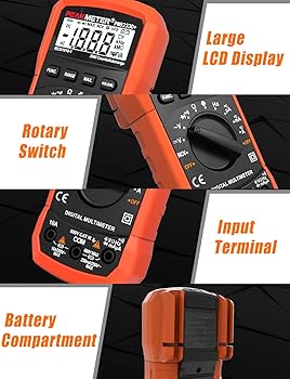 Amazon.co.jp: オートレンジ デジタル マルチメーター、AC/DC