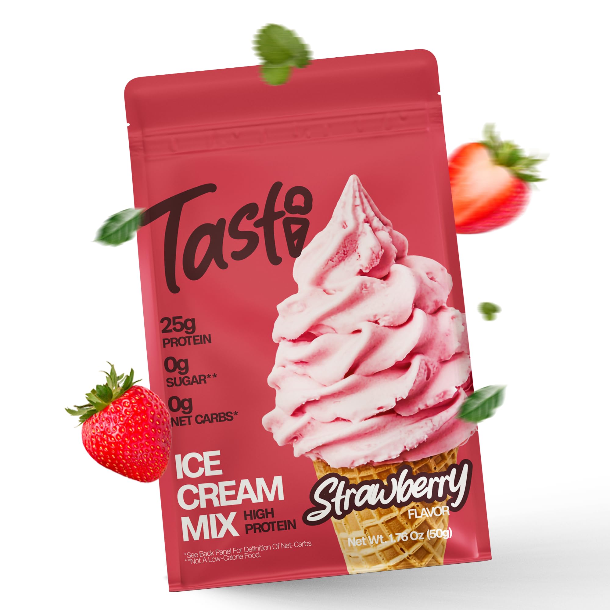 Amazon.com: TASTI High-Protein Ice Cream Mix - Strawberry Flavor