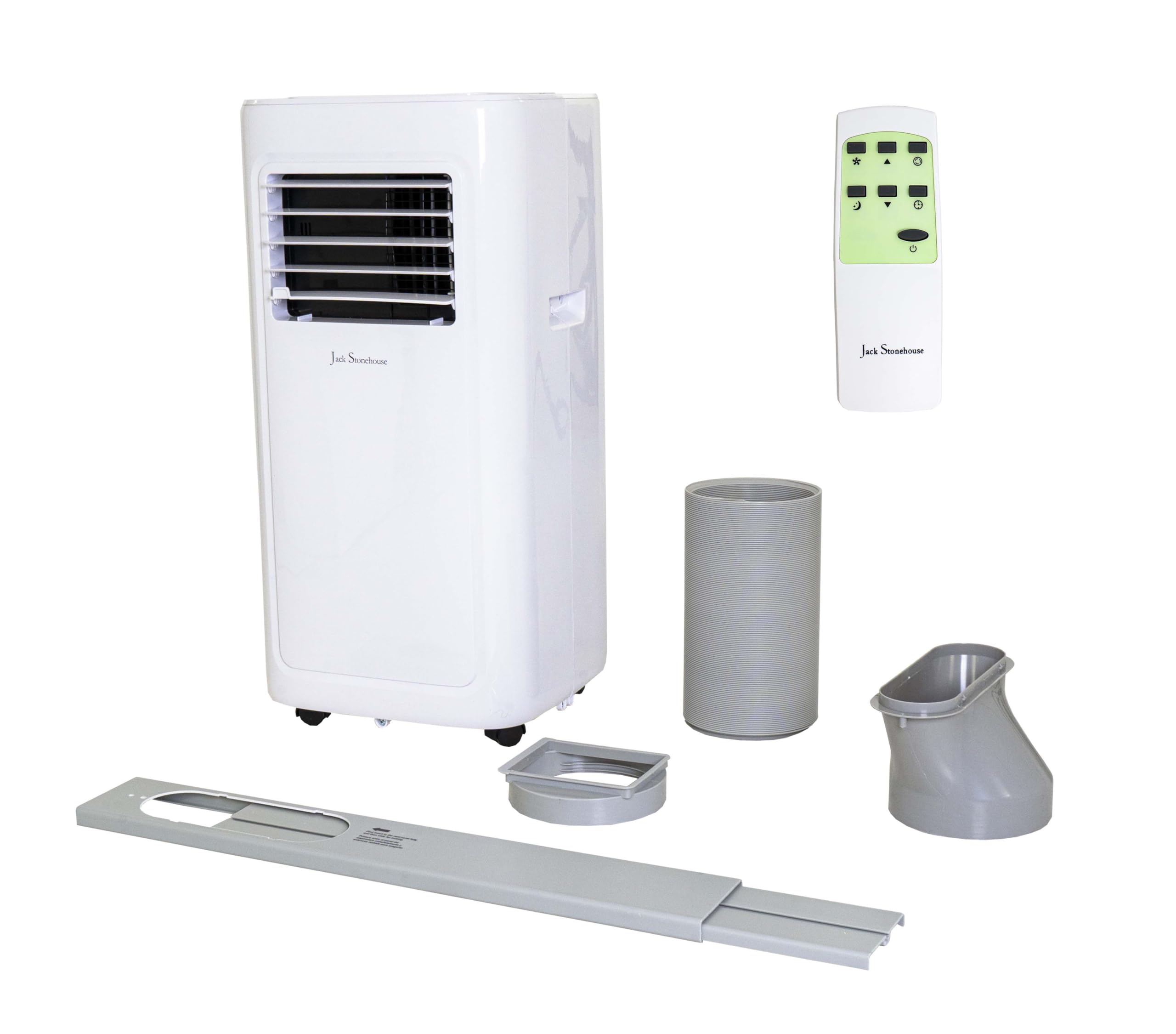 JSH Portable 3 in 1 Air Conditioner | Aircon, Dehumidifier, Fan | 5000BTU Covers 8m2 | Quiet & Energy Efficient | Sleep Mode | 2 Fan Modes | 24 Hour Timer | Remote Control