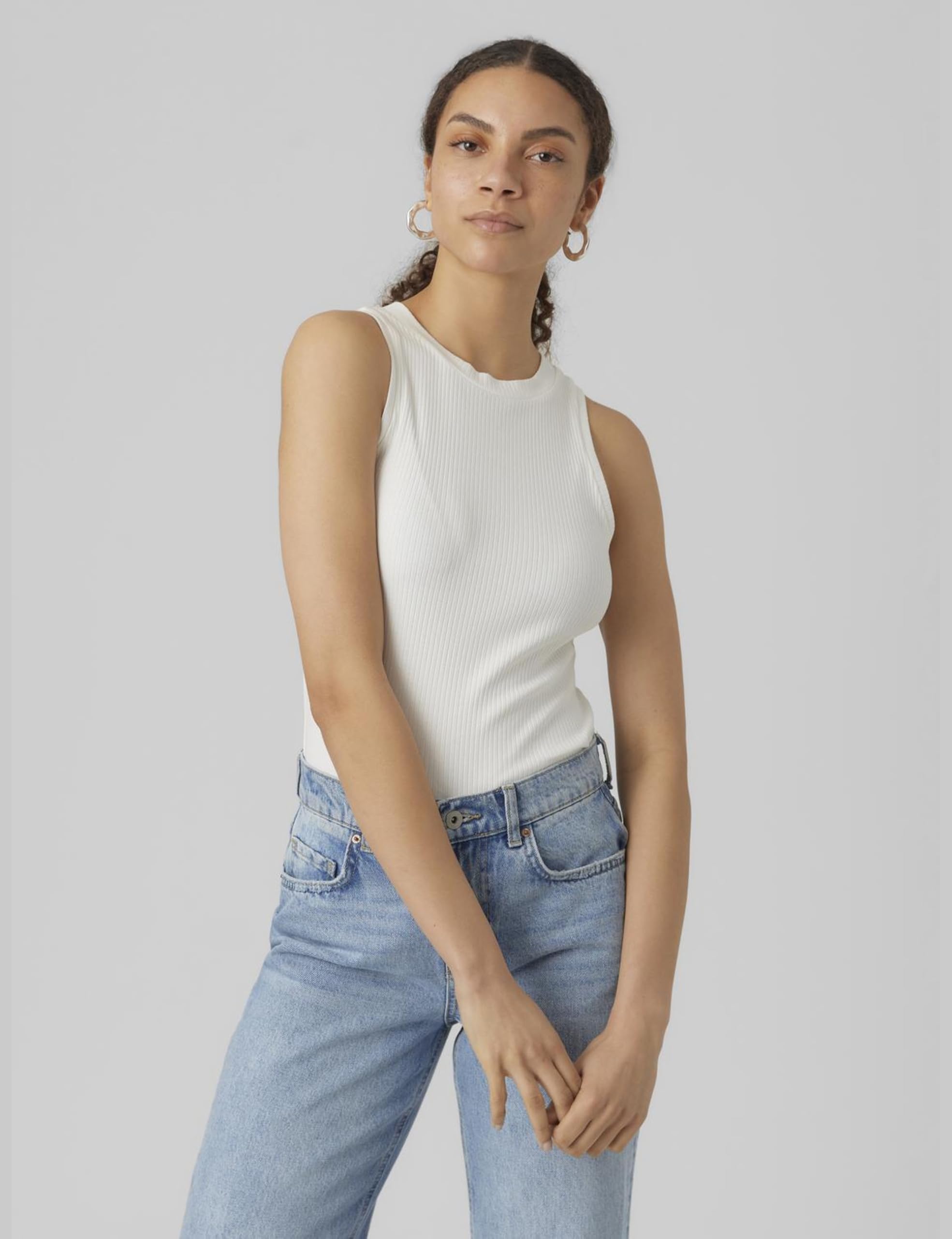 VERO MODA Top Kobiety Vmlavender Sl Top Vma Jrs Noos
