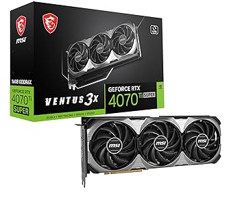 Amazon.com: MSI Gaming RTX 4070 TI Super 16G Ventus 3X
