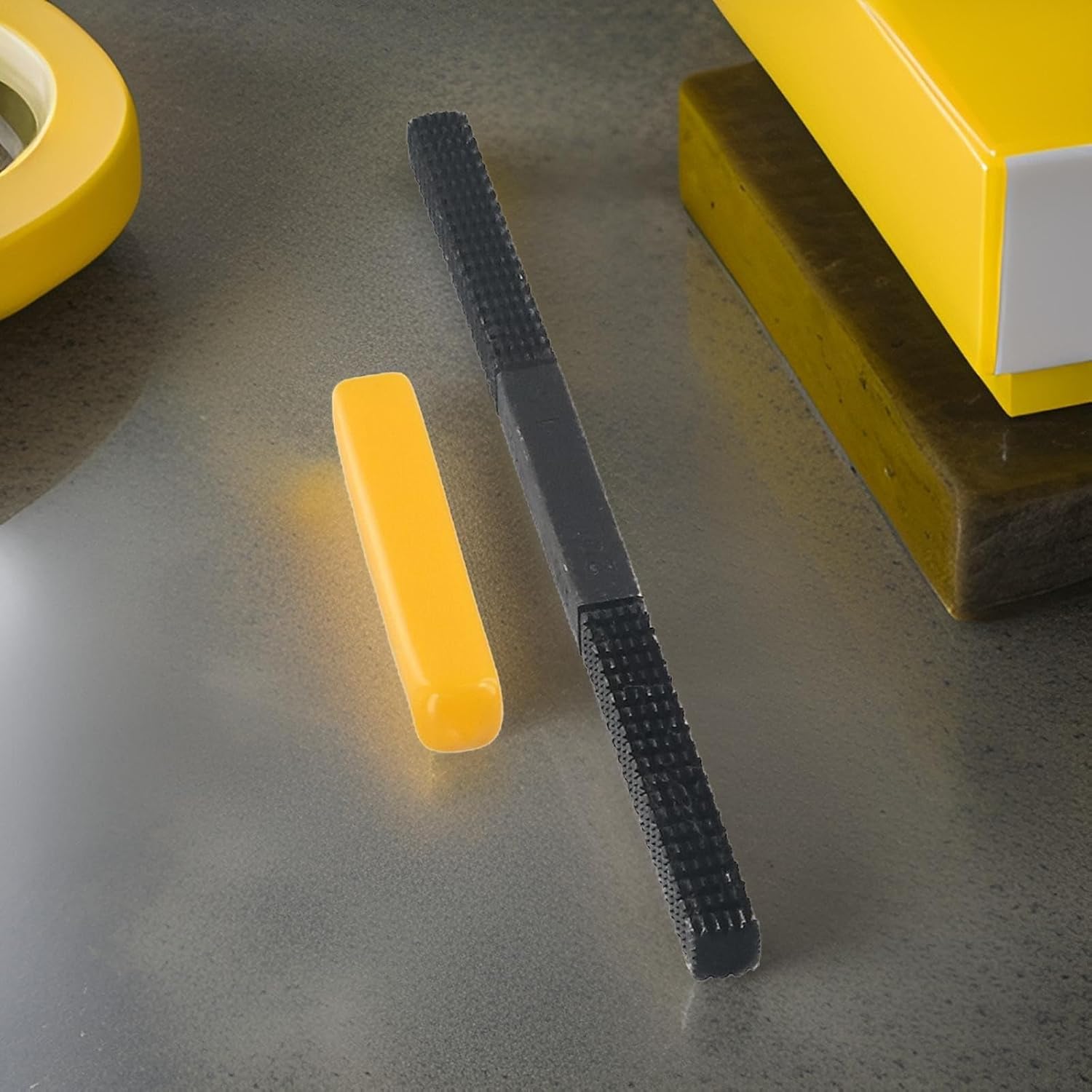 Metric Thread Repair File 0.75-3mm, 8-in-1 Carbon Steel Restoration Tool for Studs Bolts Screws Pipes, HRC48-50 Hardness Hand File for Machinery Auto Motorcycle Maintenance