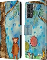 Vista 8 de Head Case Designs Officially Licensed Wyanne Half Light Nature 2 Leather Wallet Case Compatible with Samsung Galaxy A13 (2022)