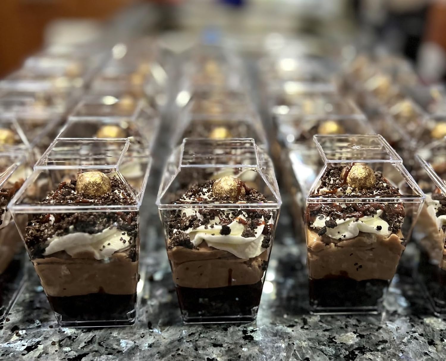 100 Pack 5 oz Plastic Dessert Cups with Lids and Spoons, Clear Mini Dessert Cups with Spoons for Yogurt,Pudding,Jello and so on. - Image 6