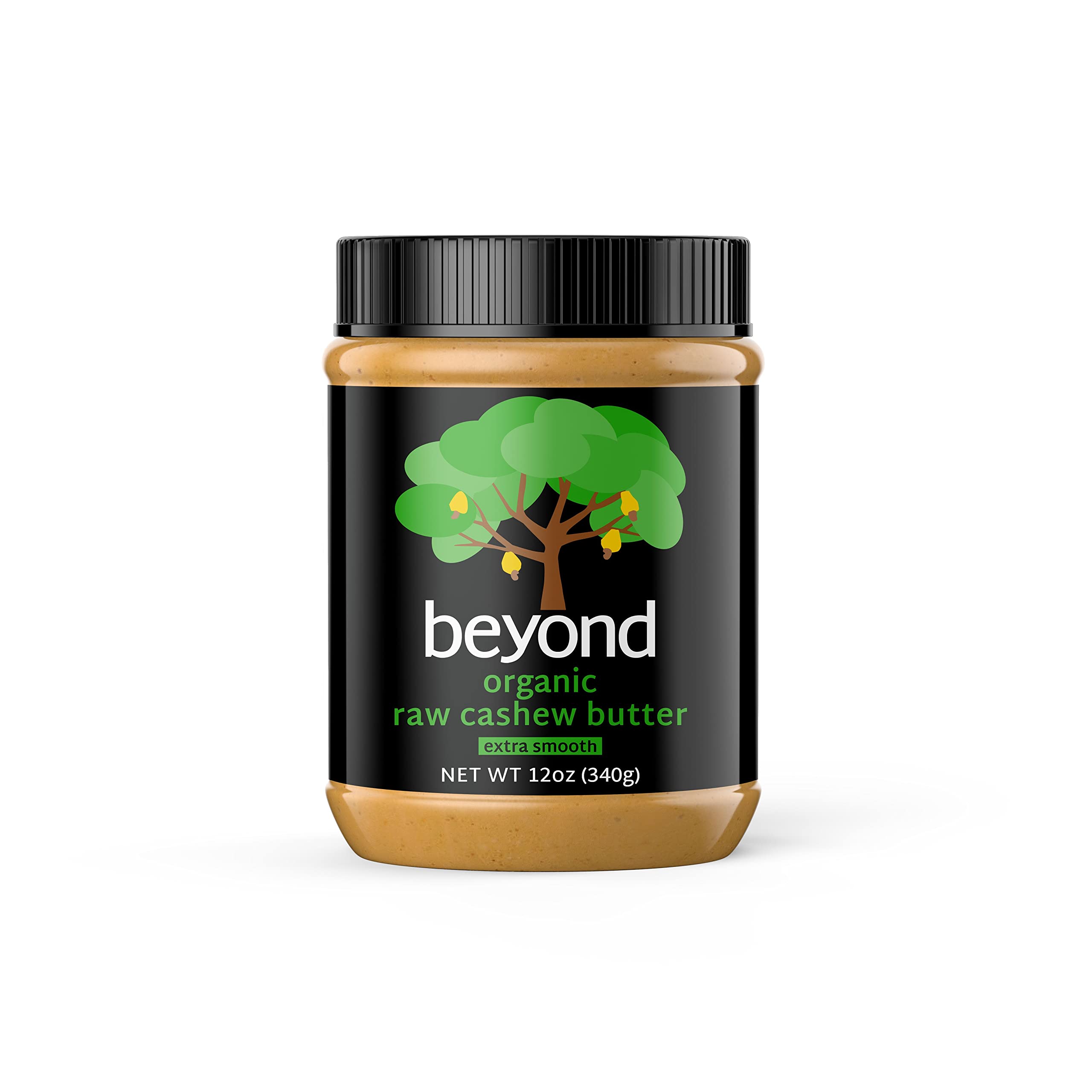 beyondOrganic Creamy Smooth Raw All Natural Cashew Butter 12OZ