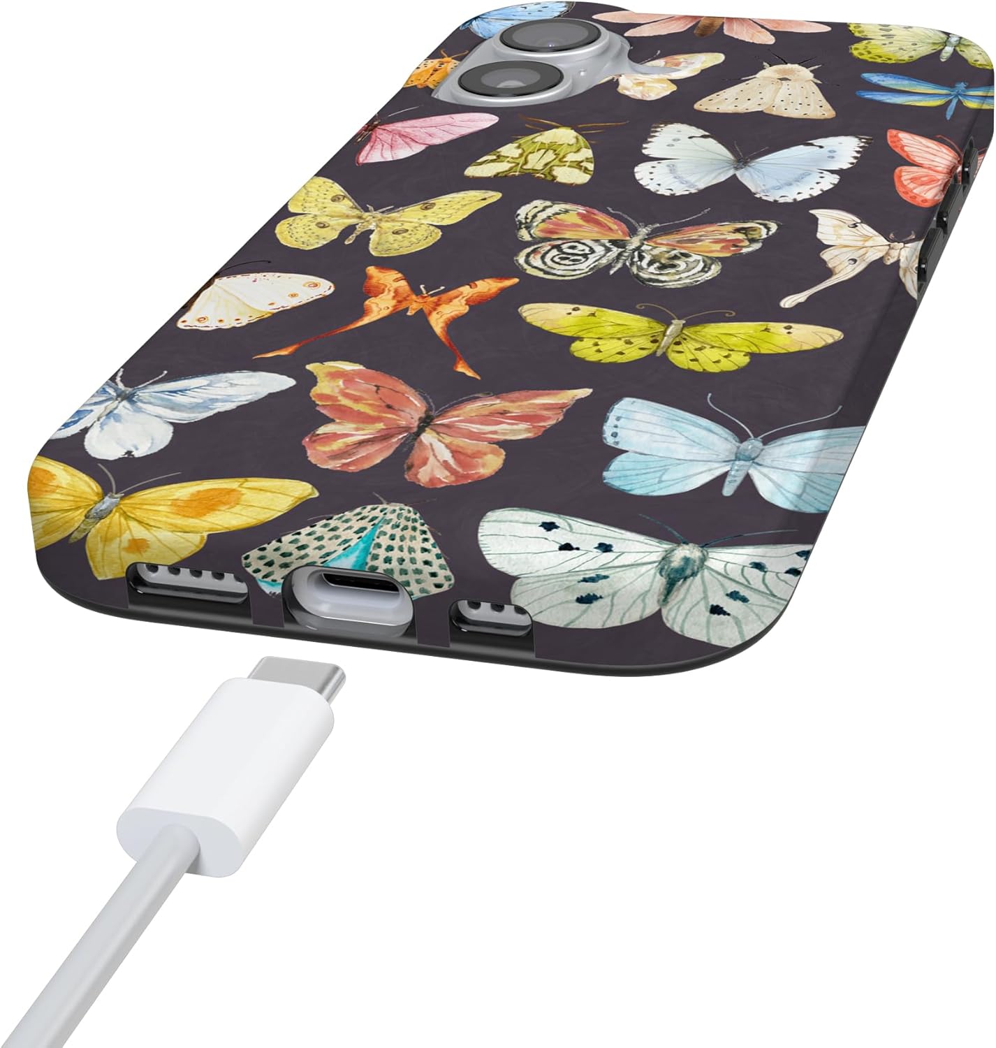 Casely iPhone 17 Case | Midnight Monarch | Jenna Palek x Casely | Compatible with MagSafe | Classic Ultra Slim Design