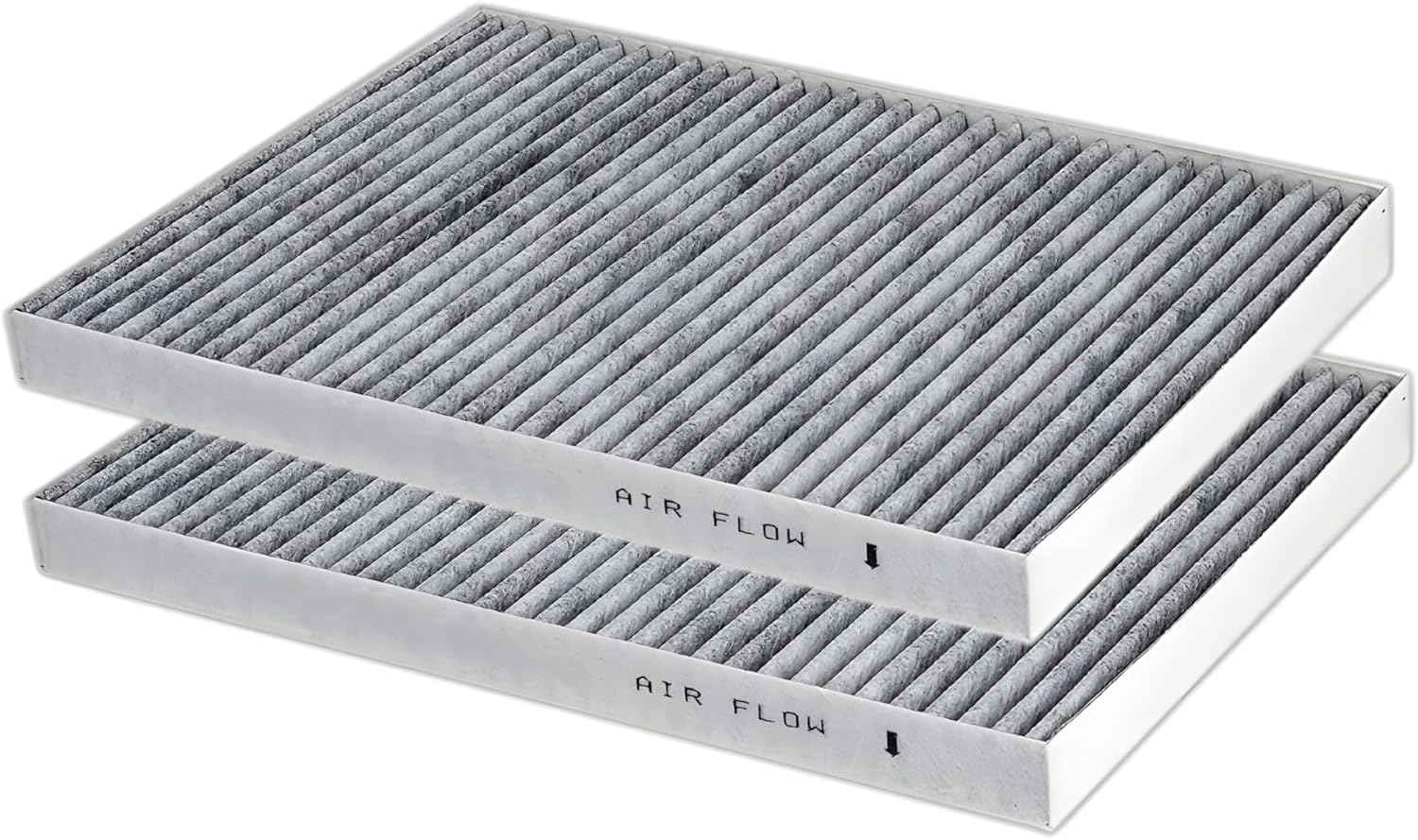 AirX Filters Replacement For Carbon Cabin Air Filter for Buick Enclave, Chevrolet Traverse, GMC Acadia, 2-Pack