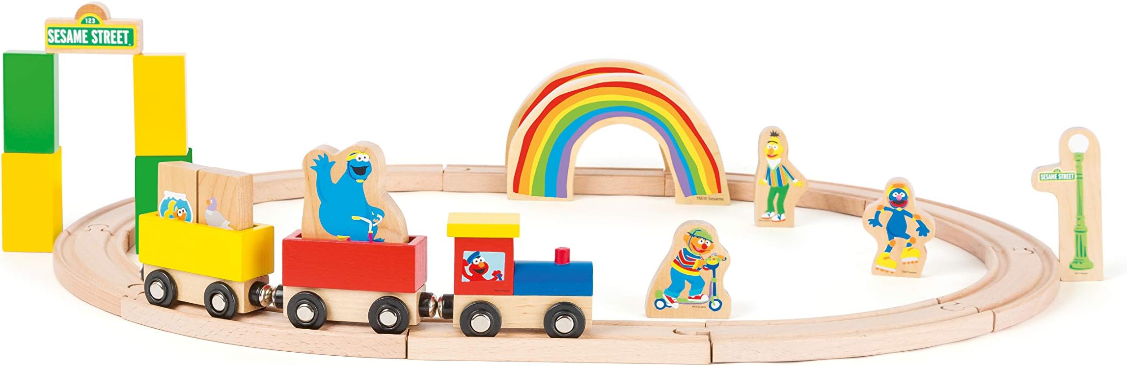 Legler - Sesame Street Wooden Toy Train
