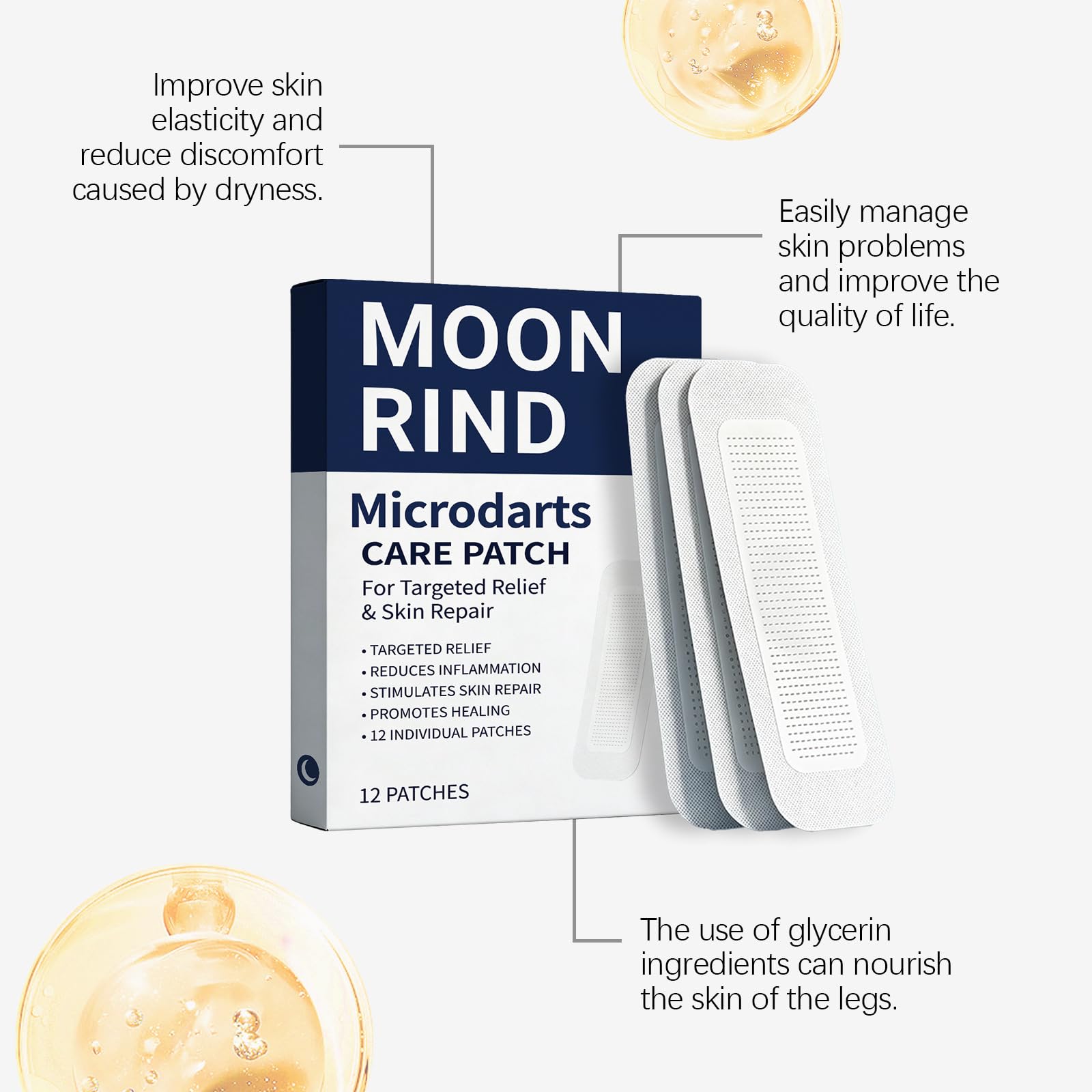 Moon Rind VeinTarget Microneedle Patch(2 Cajas de Parches)