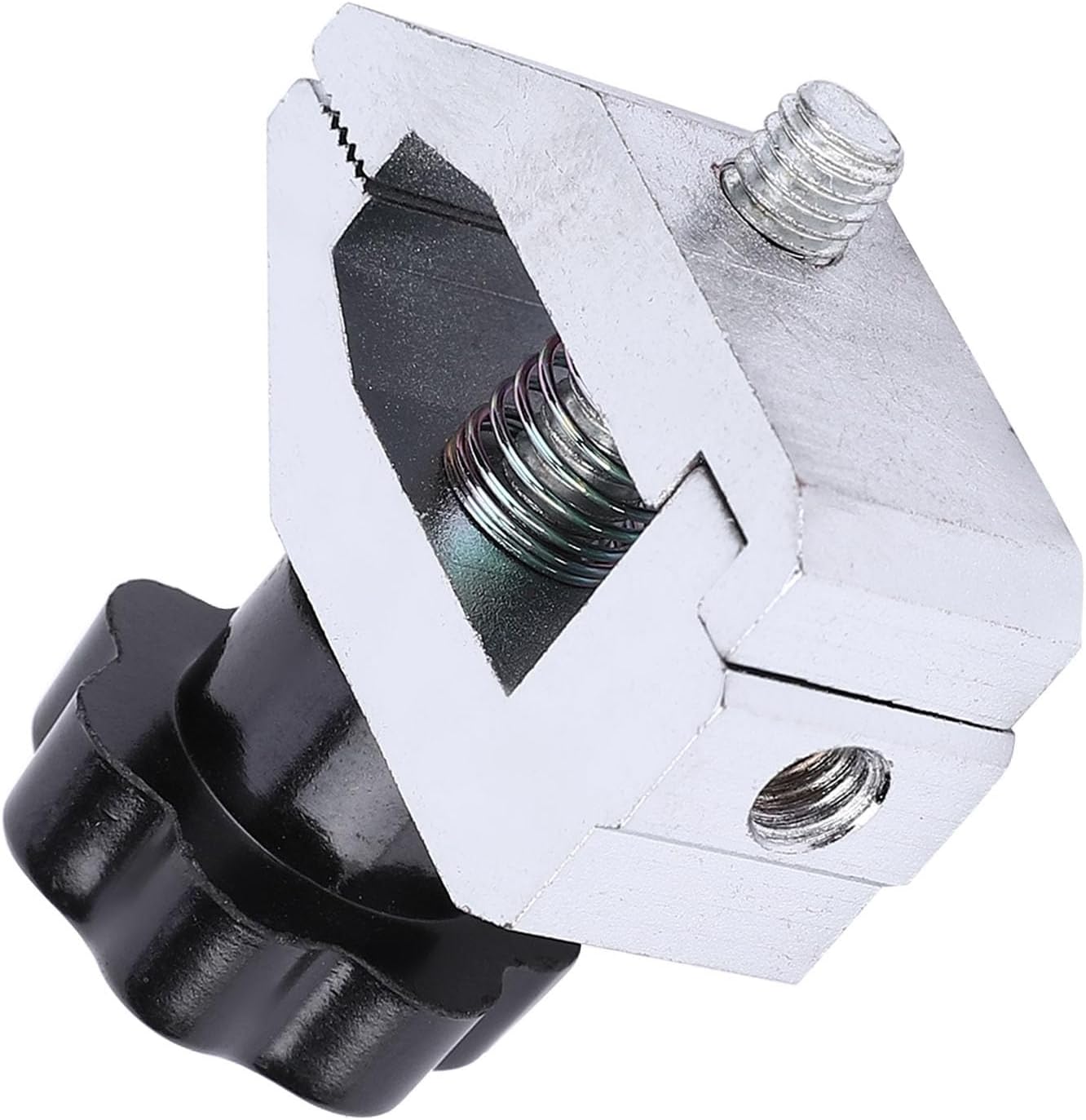 Jaw Clamp Fixture, Stainless Steel 500N High Load Push Pull Testing Clamp Tensile Thrust Measuring Tool for force gauge test stand SJJ 01 3.5mm opening 1 pack