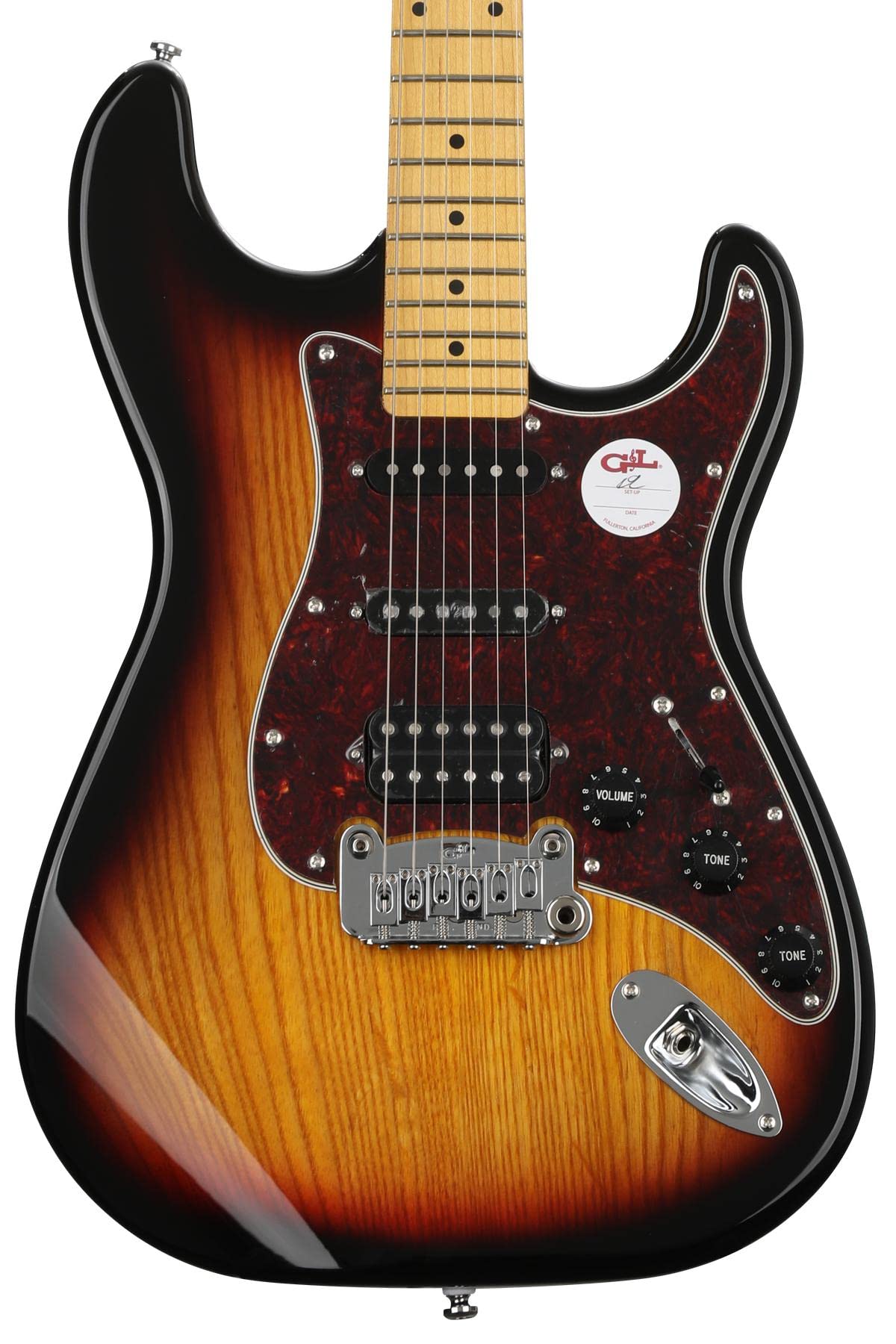 Amazon.com: G&L Tribute Legacy - Guitarra eléctrica HSS - 3 tonos