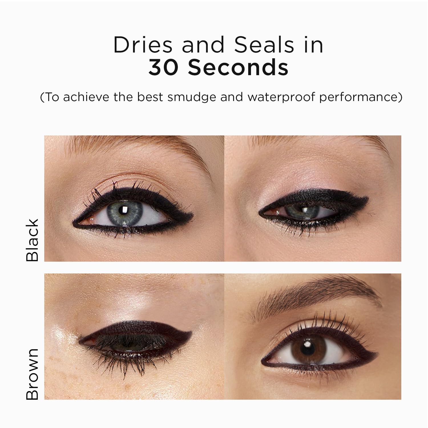 Lord & Berry SMUDGEPROOF Eye Liner - Soft & Creamy VEGAN Formula, Long Lasting Morning to Night Waterproof Eyeliner Pencil, Easy to Use Eye Makeup