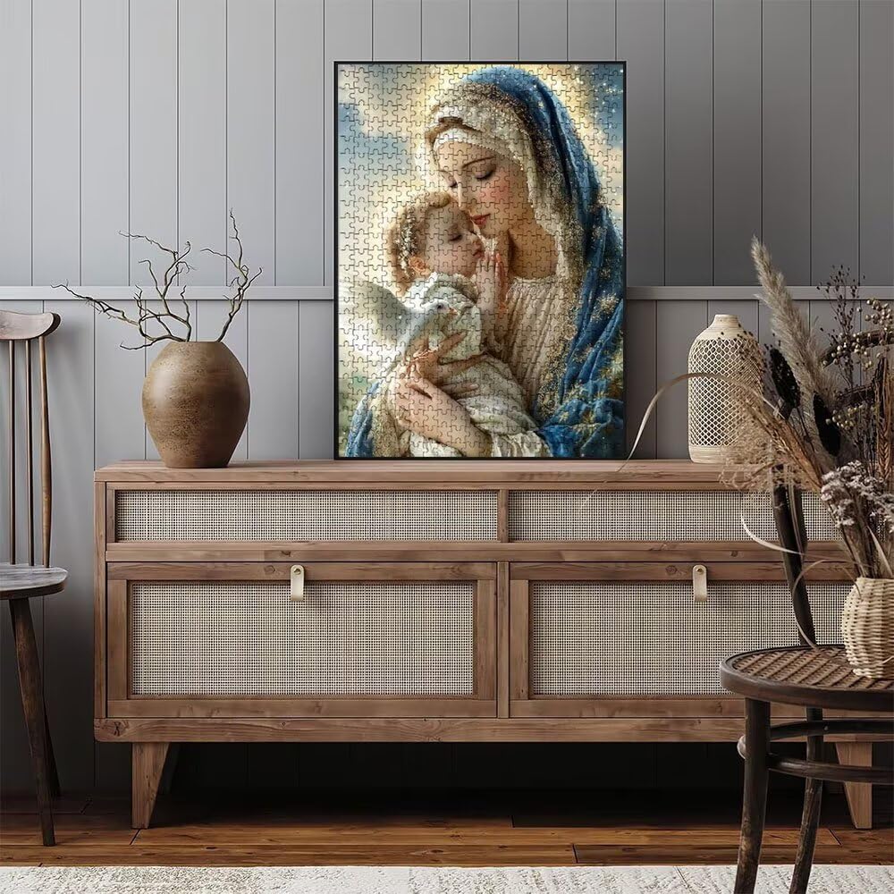 Puzzle 6000 Pezzi, Uccello Donna 3D Puzzle per Adulti Impegnativo, Educa Puzzles Artistico, Divertente E Stimolante Puzzles Decorativo per La Famiglia, Regalo e Decorazione Pareti DX0YL6-735