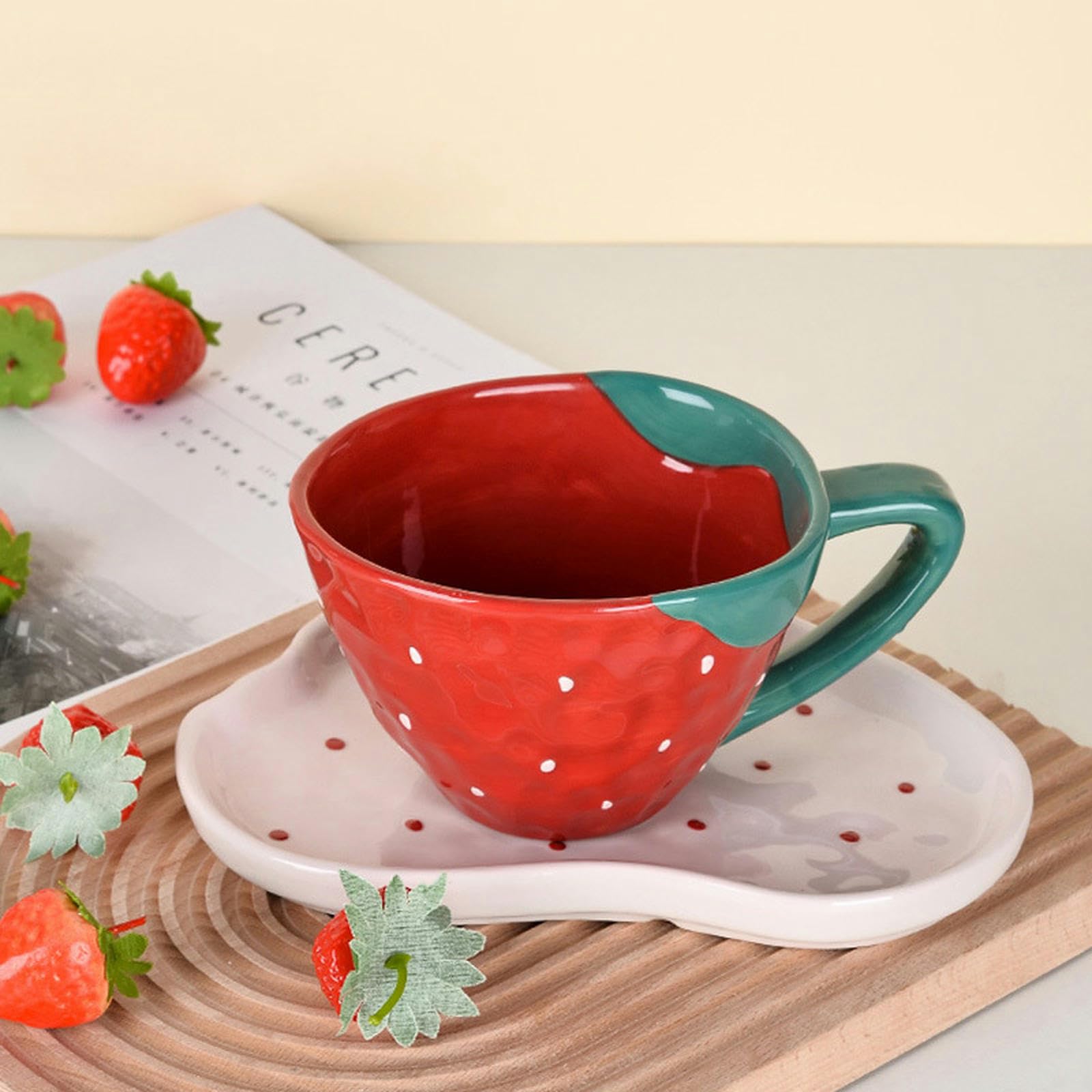 Tazza di ceramica creativa dipinta a mano tazza di caffè tazza per la colazione