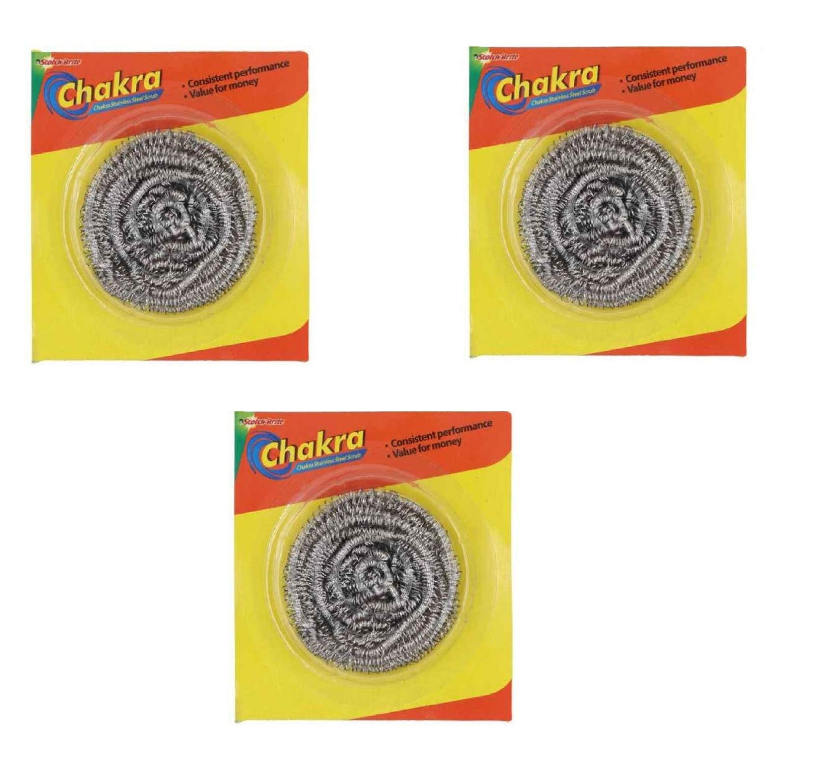 See full amazon price history chart for Scotch-Brite Chakra Stainless Steel Scrub -Pack of 3 Scotch-Brite Chakra Stainless Steel Scrub -Pack of 3 (B08JTVL443) Amazon Price History, Amazon Price Tracker