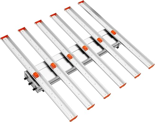Miniatura 7 de Luz LED de crecimiento de 510 W, espectro completo profesional enlazable estilo barra luz regulable para cultivo en interiores, lámpara de cultivo