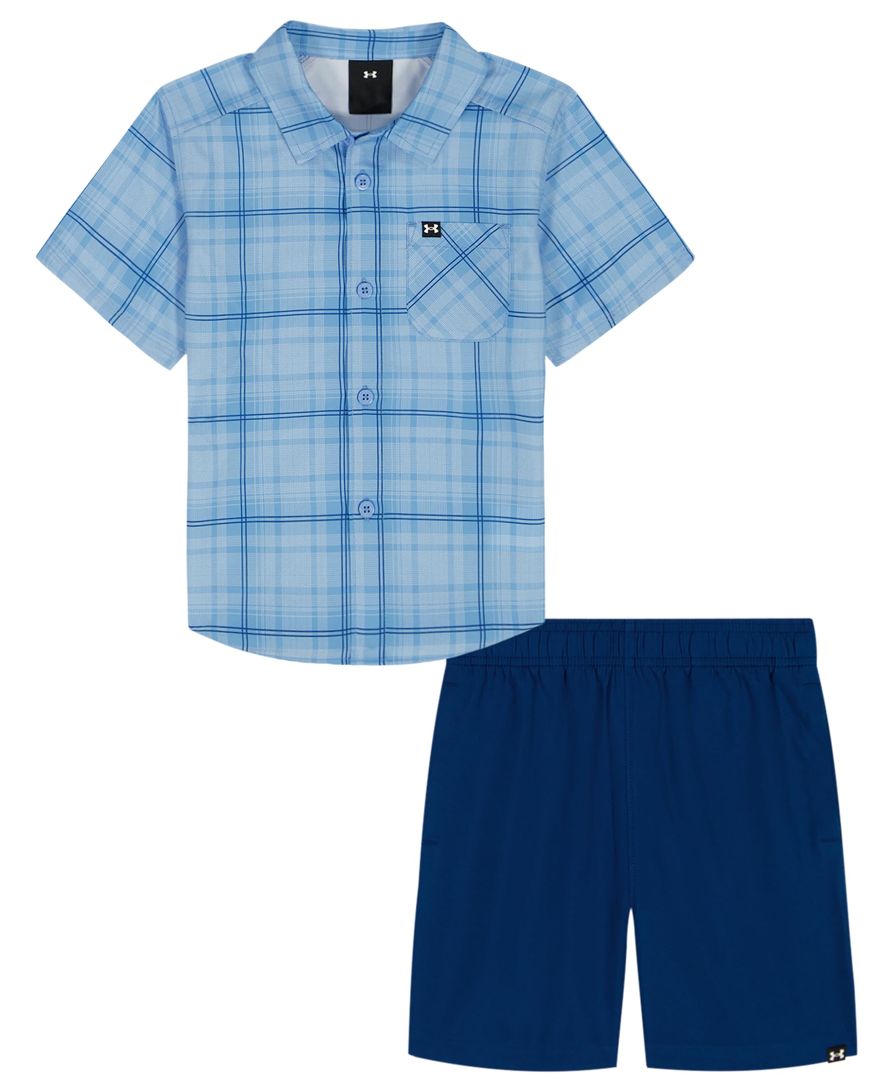 Under Armour Boys' 2-Piece Short Sleeve Tee and Shorts, Outdoor Collection