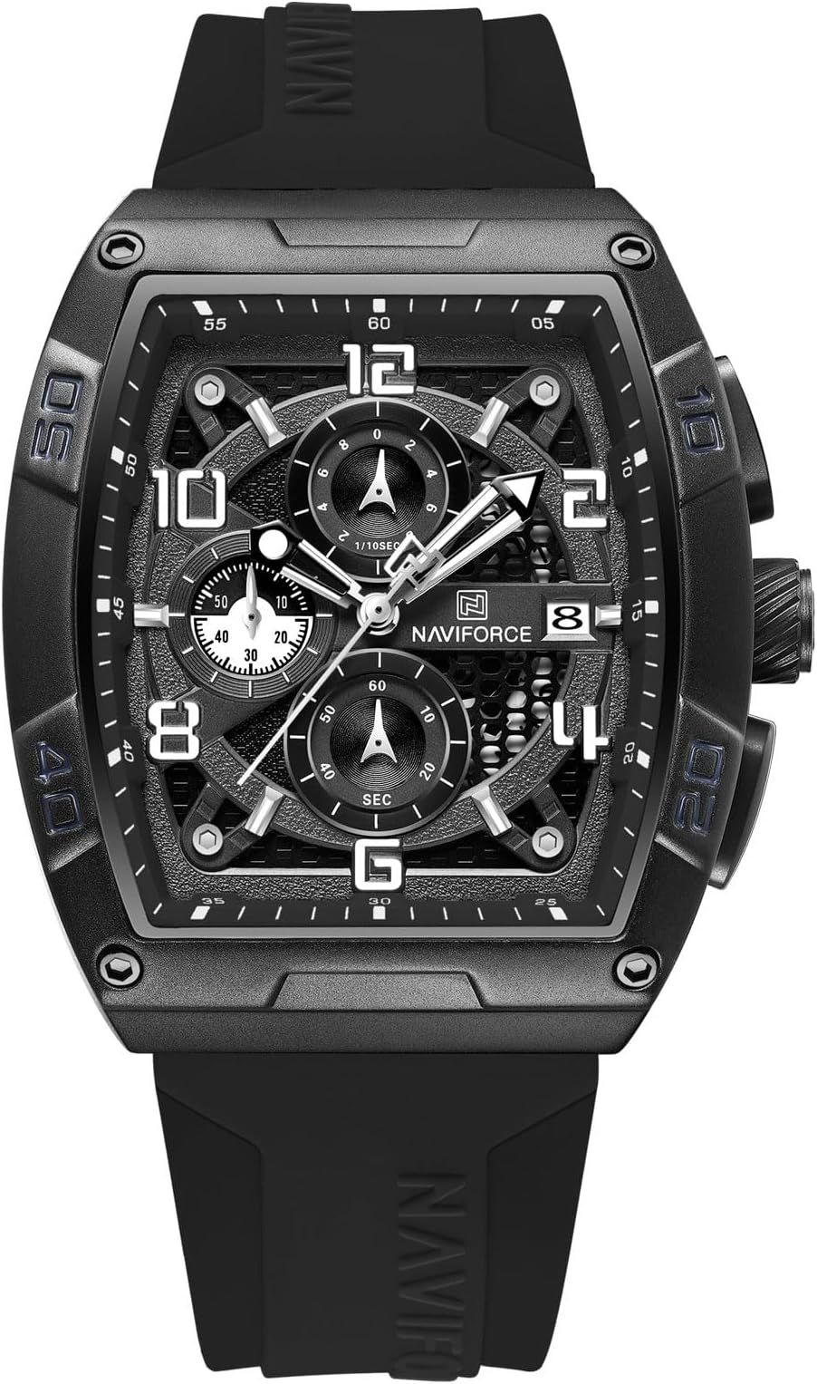 Men Quartz Watch Auto Date Week Business Dress Analog Wrist Watches