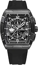 Relógio de pulso masculino NAVIFORCE Quartzo, automático, data, semana, analógico, formal para negócios