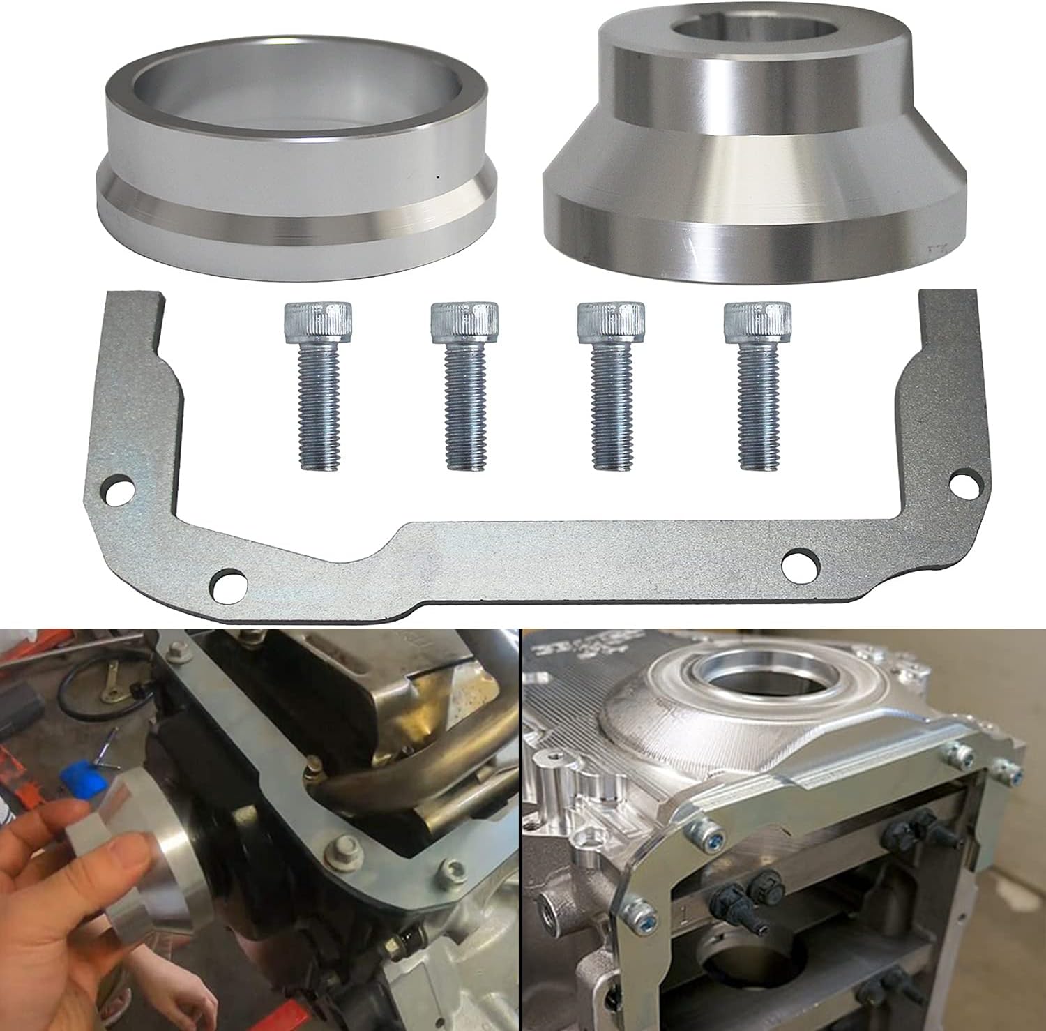 RJSPHH for GM LS Front Rear Cover Oil Pan Alignment Tool 4.8 5.3 5.7 6.0 6.2 LS1/2 LSA LQ4