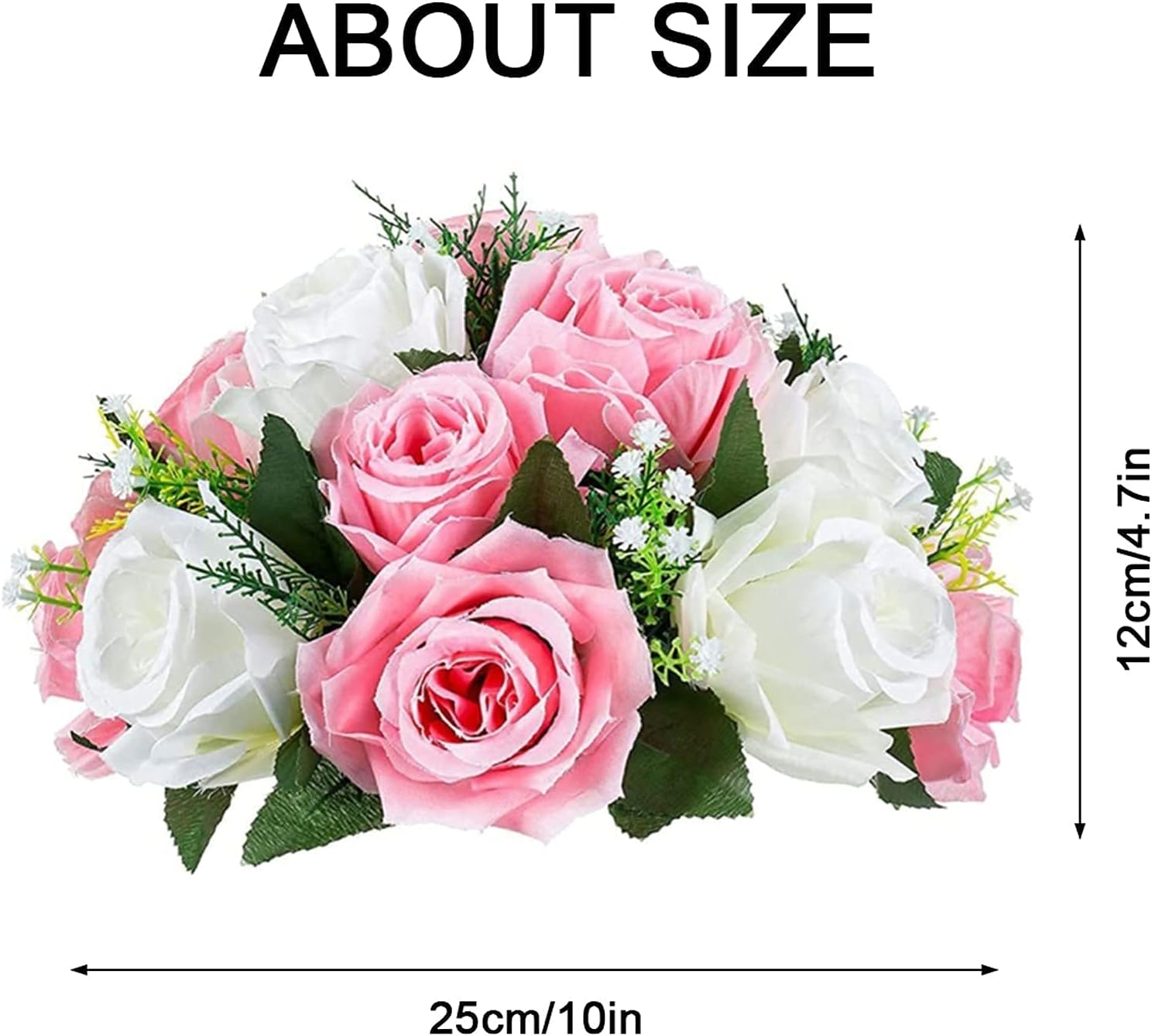 Sziqiqi Trumpet Floral Centerpiece Riser Stand for Wedding Reception Centerpieces Party Event Anniversary Birthday Decoration Flower Arrangement Pack of 2, Gold 14in