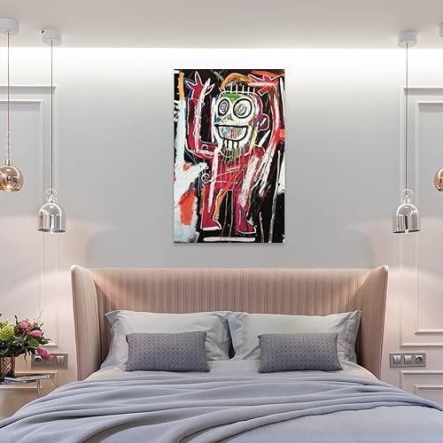 Vista 146 de Lienzo impreso para pared, póster inspirador de dinosaurio, la vida no me asusta, graffiti, pintura en lienzo, impresiones en lienzo