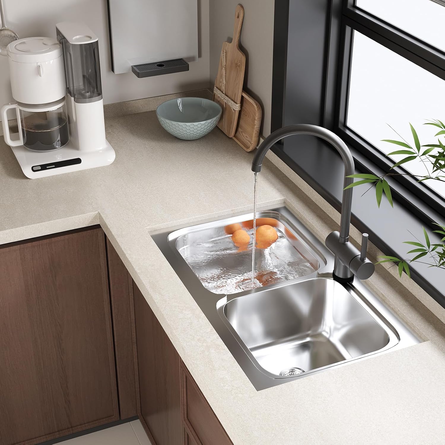 VaryStyle 15.7"x393" Beige Marble Countertops Contact Paper Waterproof Sandstone Marble Wallpaper Peel and Stick Self Adhesive Vinyl Textured Granite Contact Paper for Counter Top Table Desk Bedroom