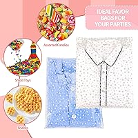 Vista 5 de 100 bolsas de celofán de 10 x 13 pulgadas, bolsas de celofán transparente autosellantes para envolver regalos, embalaje de dulces, postres