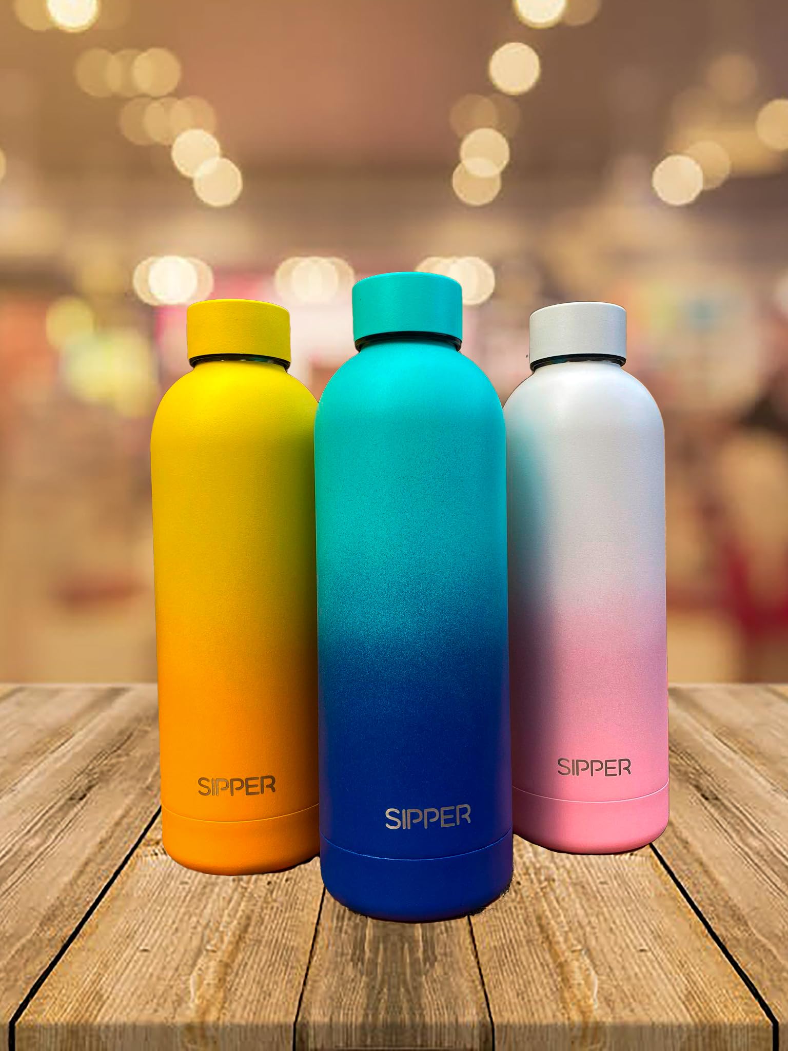 HoneyHolly Gourde Isotherme 1L, étanche Sans BPA, Gourde Isotherme