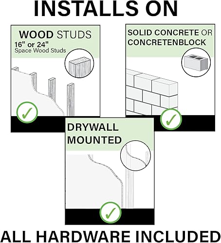 Miniatura 5 de Soporte de pared para TV de 32 a 85 pulgadas de hasta 100 libras, compatible con televisores Tienda Fire