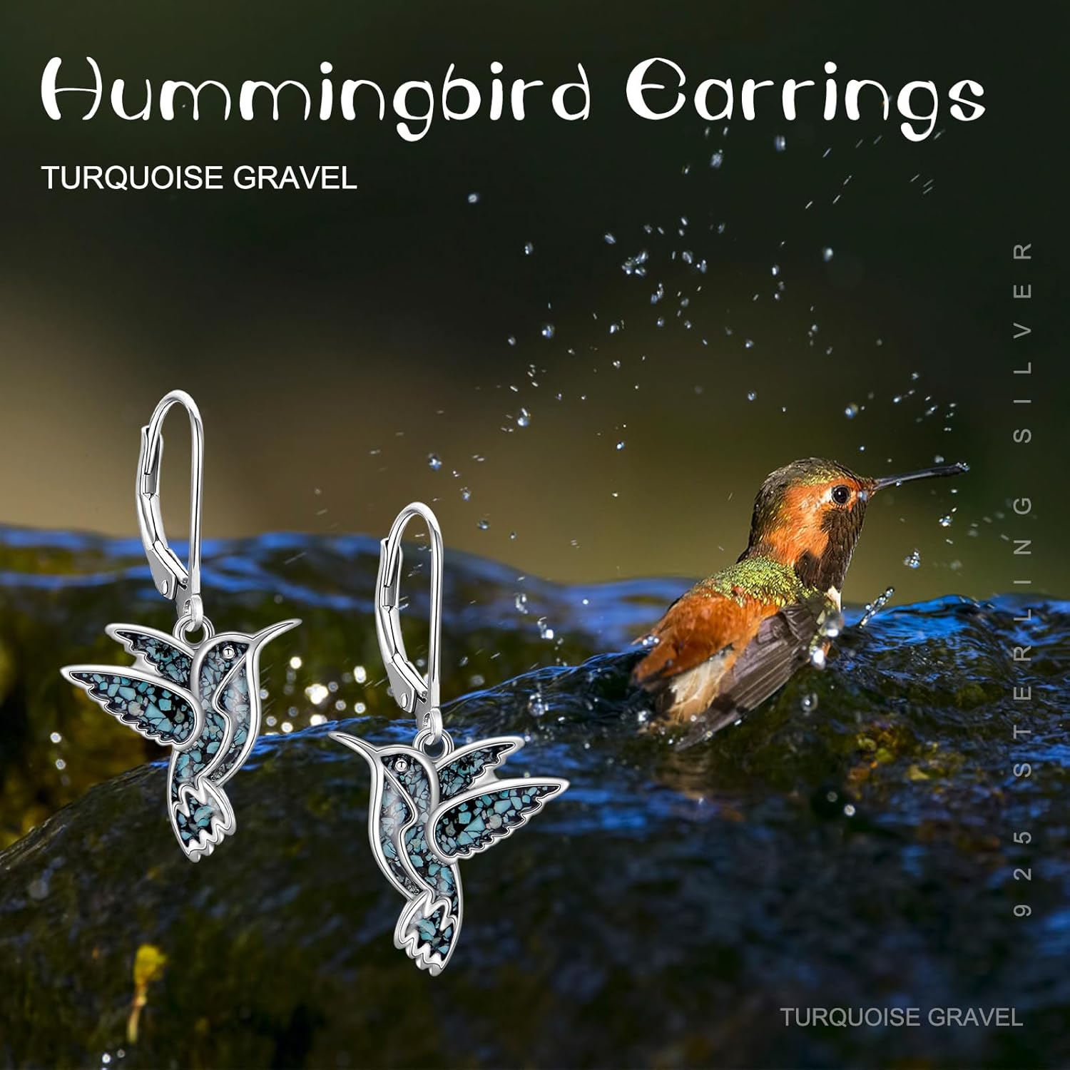 Cat/Butterfly/Evil Eye/Panda/Skull/Celtic Knot Cross Dragonfly Earrings for Women, SILIKEPA 925 Sterling Silver Hook Earrings Hypoallergenic Fine Jewelry Gift - Image 6