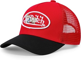 Von Dutch Kids Trucker Hat Jax Collection | Adjustable Mesh Snapback with Logo & Printed Front Designs