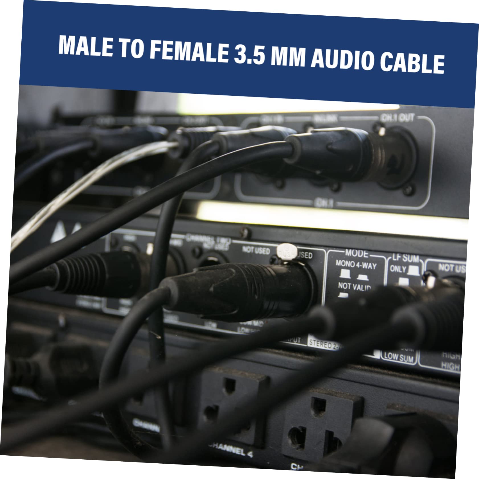 PartyKindom 5 Stücke 3 5mm Headset Verlängerung Kabel Aux Kabel Keine Verschleiß Widerstand Kompatibel Geräte