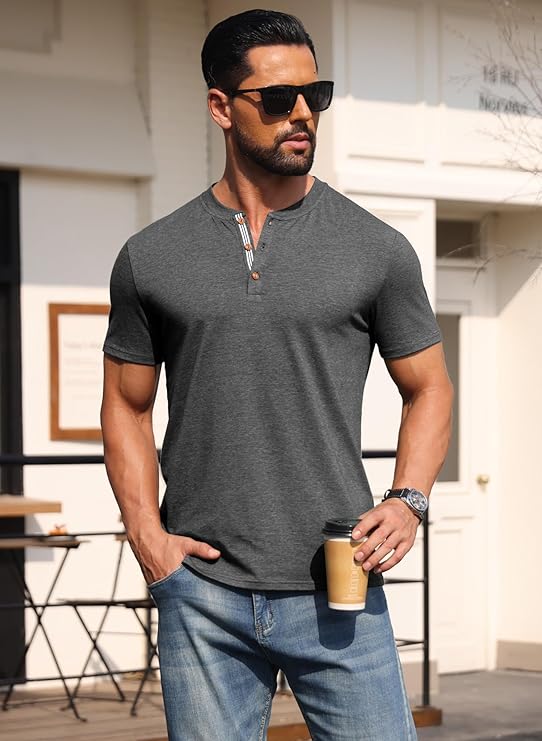 Sailwind Henley T-Shirt Detail
