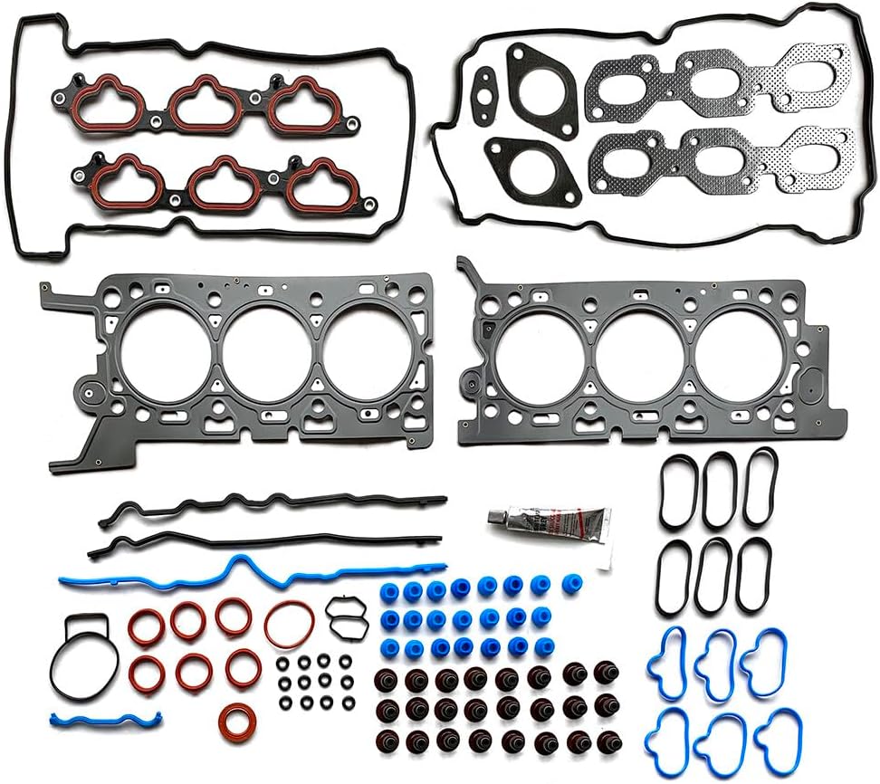 Cylinder Head Gasket Kits fit 01-04 for Mazda Tribute for Ford Escape 3.0L 24V VIN 1 Engine Cylinder Head Gaskets Automotive Replacement Gasket Set