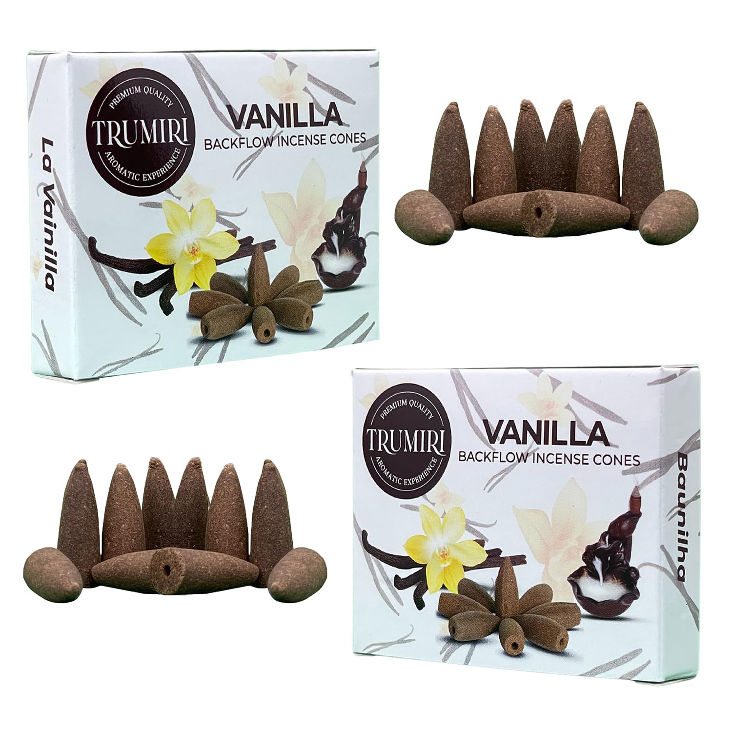 Amazon.com: Vanilla Backflow Incense Cones - Total 20