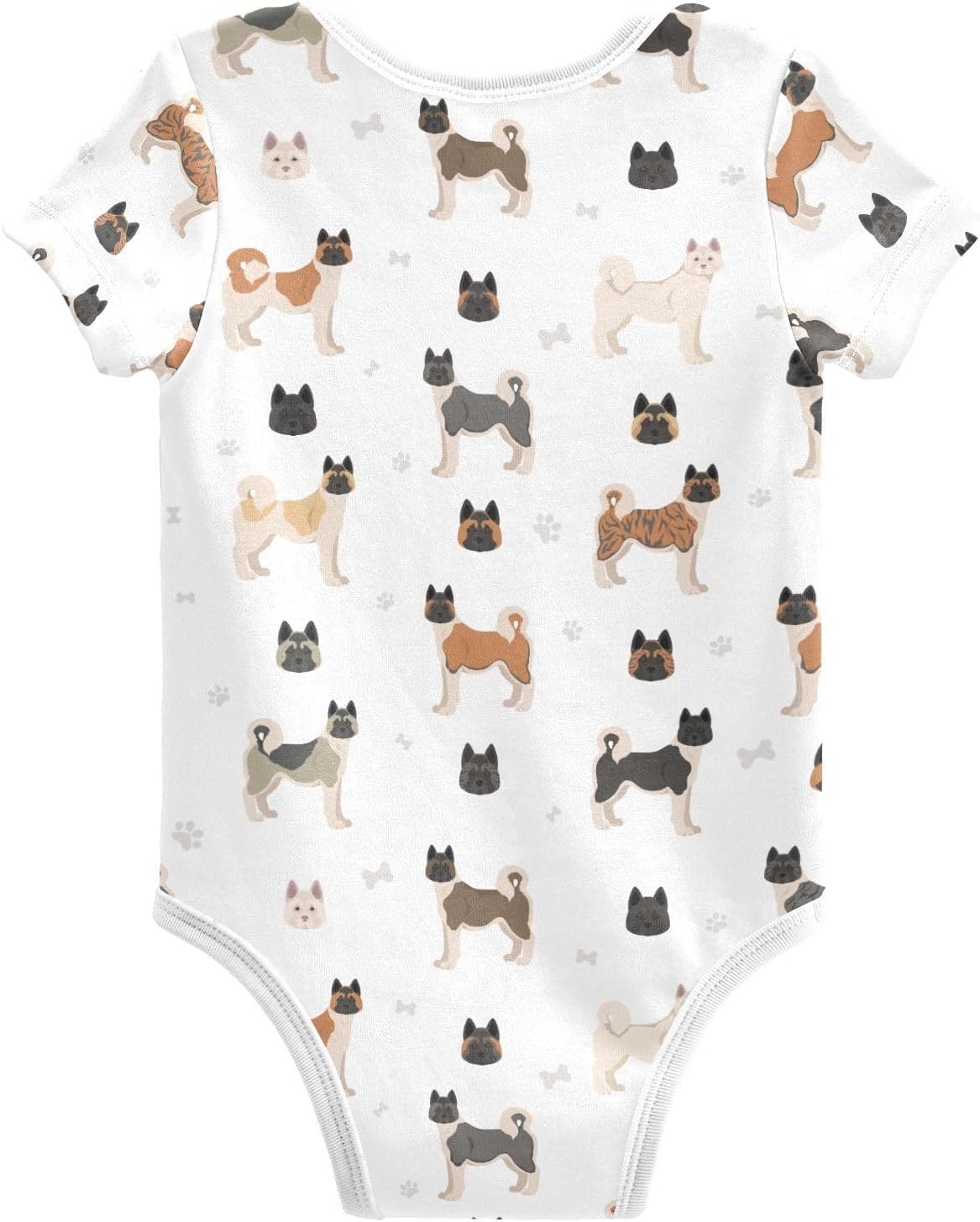 vvfelixl Baby Girls' Bodysuits Sleeping Bunny Short Sleeve Cotton Baby Boy Clothes for 0-3 Months