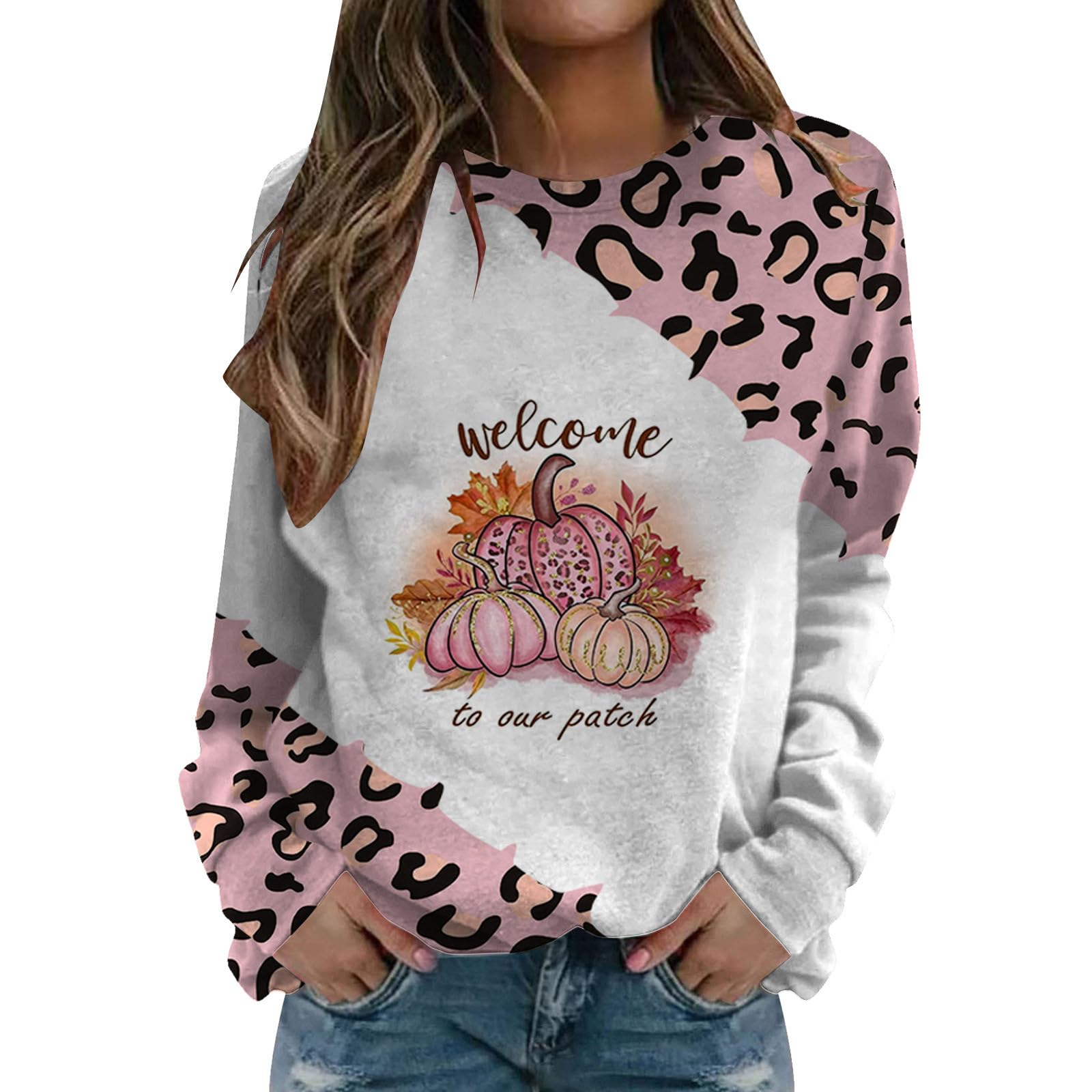 For Teen Girls' Undershirt Lace-Up Informal Flexible Long-Sleeve Kwanzaas Sweatshirt Cotton Round Club Round Neck