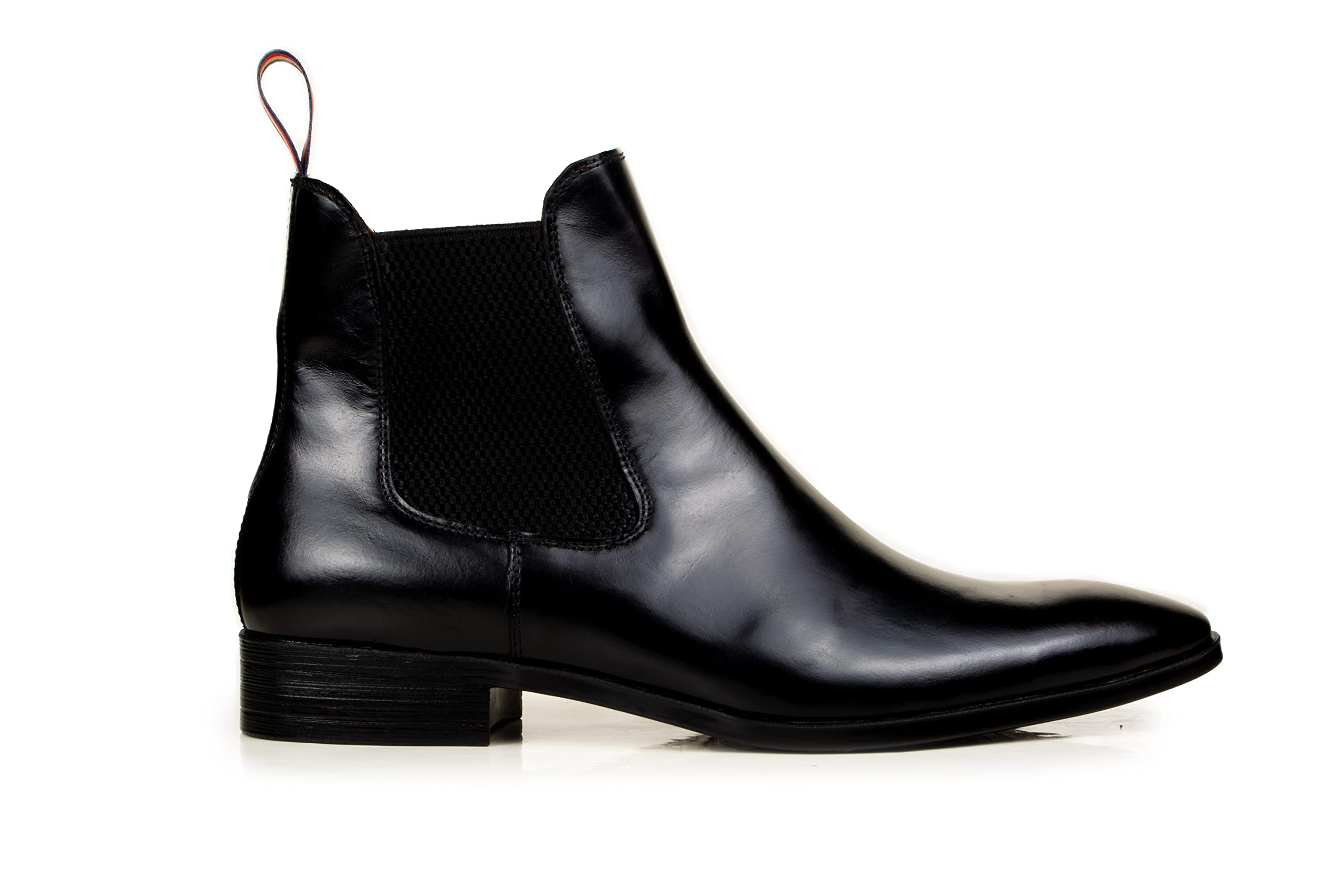 CLIFF FJORD Aura Genuine Leather Pull On Boots for Men | Bespoke Shoes Without Laces (Black, Numeric_7) (B09R1ST49Z) Amazon Price History, Amazon Price Tracker