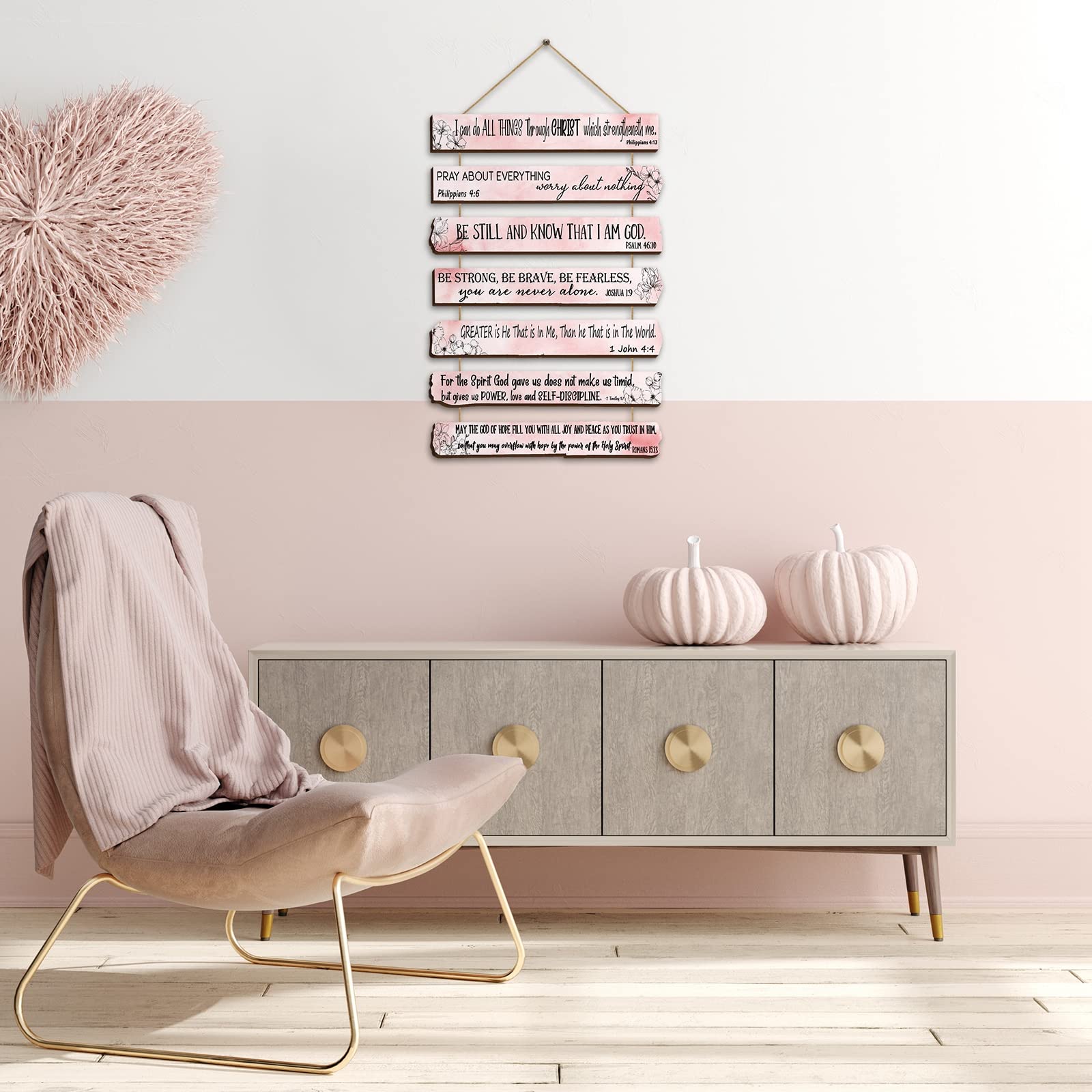 Christian Wall Art Wooden Bible Verses Wall Decor Scripture Wall Art