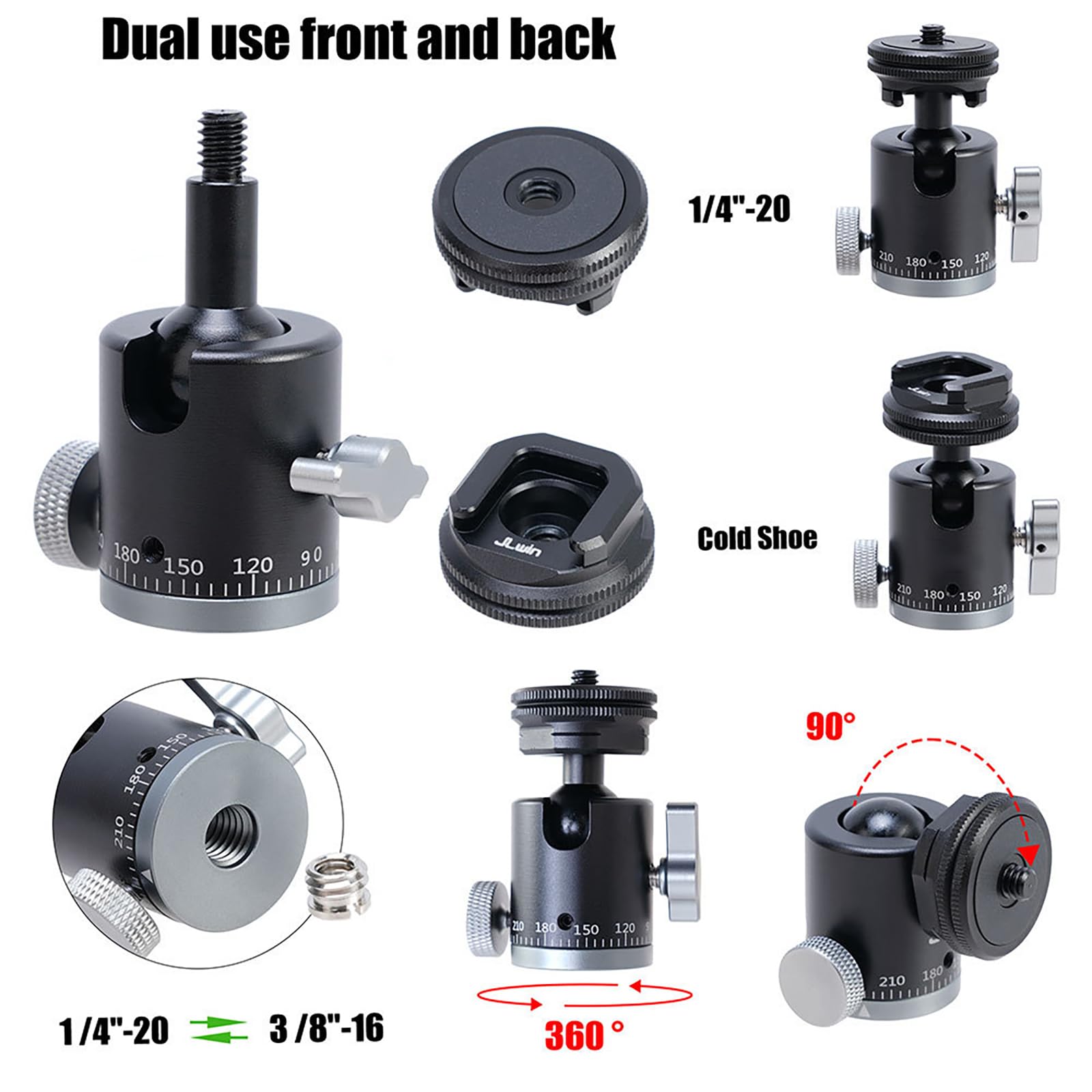 Treppiede multifunzione fotocamera in alluminio multifunzione viaggio compatto facile da usare per esterni Utilizzare treppiede da viaggio compatto