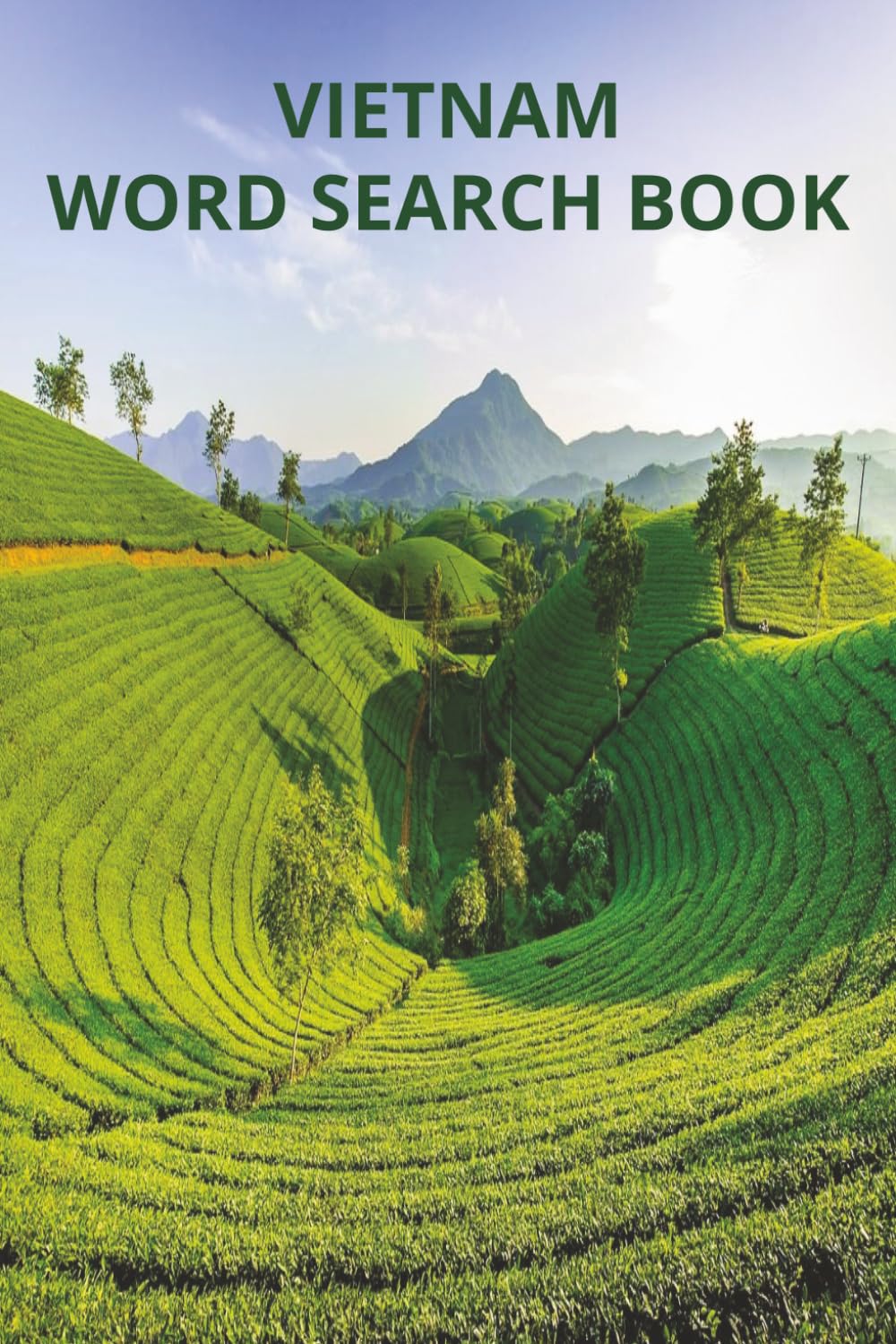 VIETNAM WORD SEARCH BOOK: 57 Puzzles. All Solutions included.