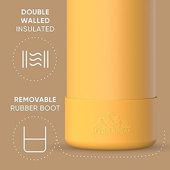 【日本未入荷】Hydrapeak スープジャー　32OZ/レモン 日本未入荷】Hydrapeak スープジャー 32OZ/レモン Amazon.com