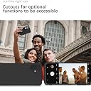 YATWIN Silicone Case for Samsung Galaxy A07 4G, Soft-Touch, Shockproof, DustProof, Antiskid Phone Cover for Samsung Galaxy A07 4G - Black gallery image