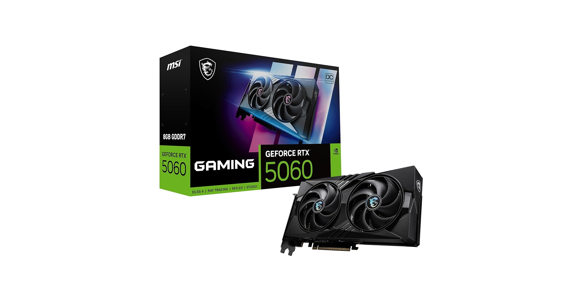 Amazon.com: MSI Gaming RTX 5060 8G Gaming OC Graphics Card